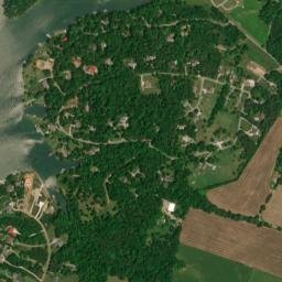 Sequoyah Heights Tennessee High Resolution Satellite Map