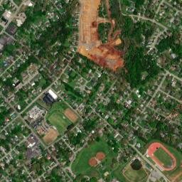 Scenic Terrace Tennessee High Resolution Satellite Map