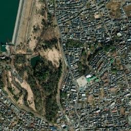 Higashiyamato map(satellite map)
