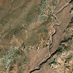 Kinlichee Arizona High Resolution Satellite Map