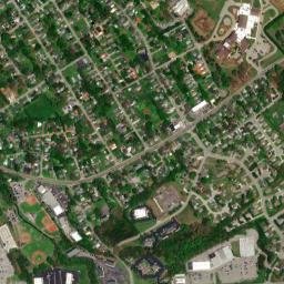 Oakhurst Tennessee High Resolution Satellite Map
