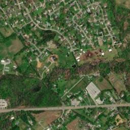 Mountain Trace Tennessee High Resolution Satellite Map