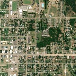 252-298 N 2nd Ave Stroud OK 74079 High Resolution Satellite Map