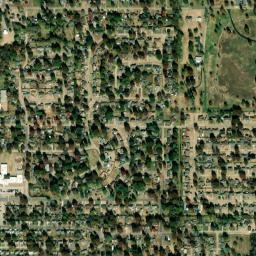 2711 Jefferson Street, Muskogee, OK High Resolution Satellite Map