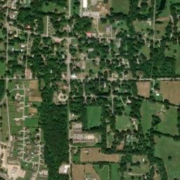 Sulphur Rock Arkansas High Resolution Satellite Map