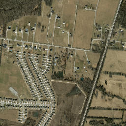 Rucker Tennessee High Resolution Satellite Map