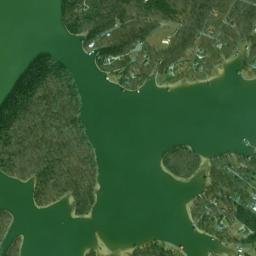 Irwinton Shores Tennessee High Resolution Satellite Map