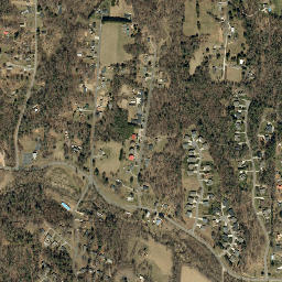 134 Harbison Drive, Morganton, NC  High Resolution Satellite Map