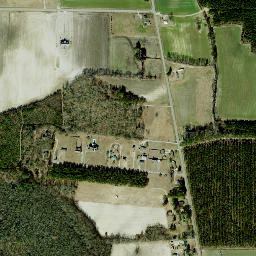 2100 Durwood Pollard Road, Greenville, NC High Resolution Satellite Map