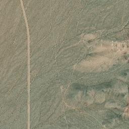 White Hills Arizona High Resolution Satellite Map