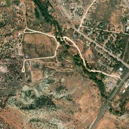 Fort Defiance map(satellite map)