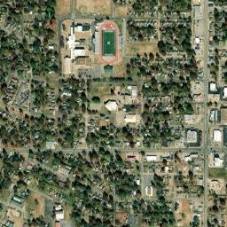 201 North S Street, Muskogee, OK 74403 High Resolution Satellite Map