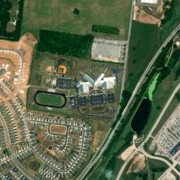 Kleburne Tennessee High Resolution Satellite Map