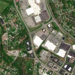 Sherwood Forest Tennessee High Resolution Satellite Map