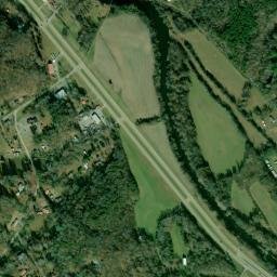 Melrose Tennessee High Resolution Satellite Map