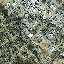 Morganton map(satellite map)