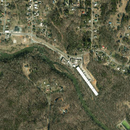 Franklinville map(satellite map)