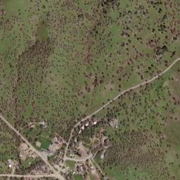 Glennville California High Resolution Satellite Map