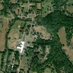 Santa Fe Tennessee High Resolution Satellite Map