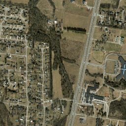 R T Estates Tennessee High Resolution Satellite Map