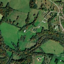 Yager Tennessee High Resolution Satellite Map