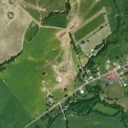 Melvine Tennessee High Resolution Satellite Map