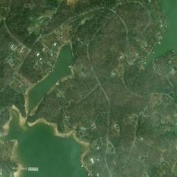 Watts Bar Estates Tennessee High Resolution Satellite Map