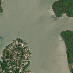 Davis Tennessee High Resolution Satellite Map