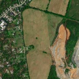 Briarcliff Tennessee High Resolution Satellite Map