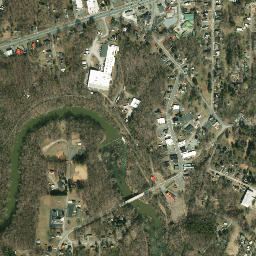Ramseur map(satellite map)