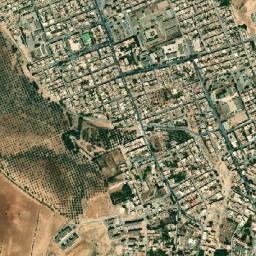 Zemoura map(satellite map)
