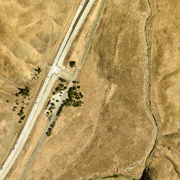 Cholame California High Resolution Satellite Map