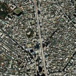Bunkyō-ku map(satellite map)