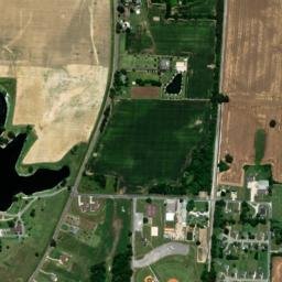 Oakfield Tennessee High Resolution Satellite Map