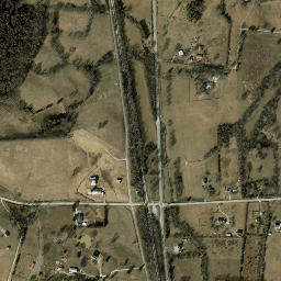 Riggs Crossroads Tennessee High Resolution Satellite Map