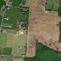 Simmons Chapel Tennessee High Resolution Satellite Map