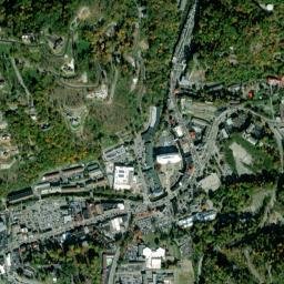 Gatlinburg map(satellite map)