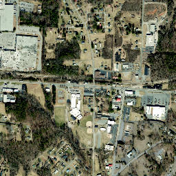 Hildebran map(satellite map)