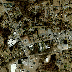 Claremont map(satellite map)