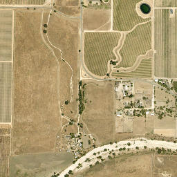 Estrella California High Resolution Satellite Map