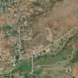 Woody California High Resolution Satellite Map