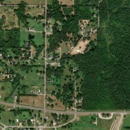 Magness Arkansas High Resolution Satellite Map