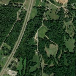 Opossum Tennessee High Resolution Satellite Map