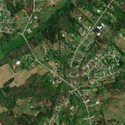 Clover Hill Tennessee High Resolution Satellite Map