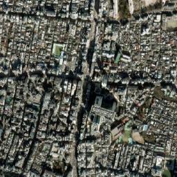 Shinjuku-ku map(satellite map)