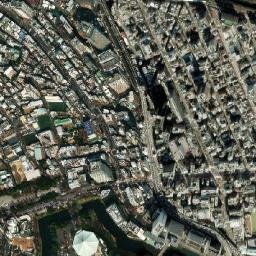 Chiyoda-ku map(satellite map)