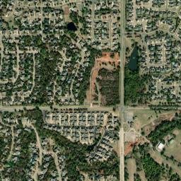 534-854 West Coffee Creek Road, Edmond High Resolution Satellite Map