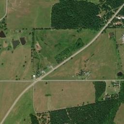 Almond Arkansas High Resolution Satellite Map