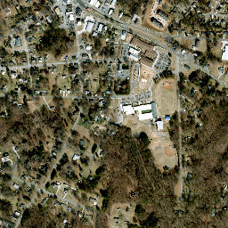 Troutman map(satellite map)