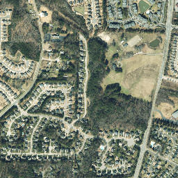Cary, NC 27518, USA High Resolution Satellite Map